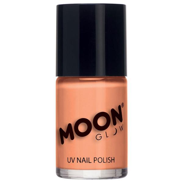 Moon Glow Neon UV Kynsilakka Pastelli Oranssi