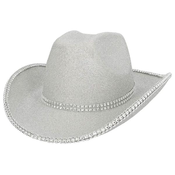 Cowboyhattu Kimalteleva Hopea
