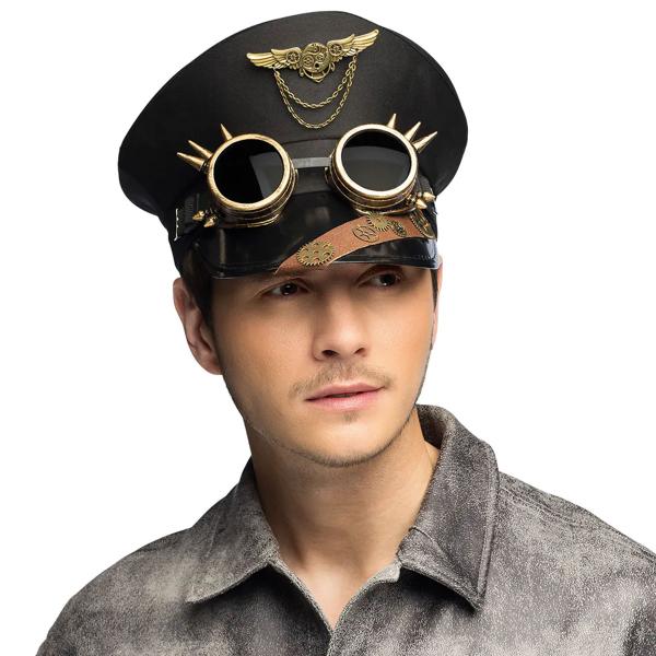 Airpunk Lentäjänlakki