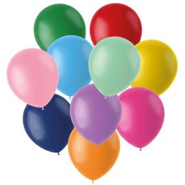 Lateksiilmapallot Sekalaiset V&auml;rit Matta 33cm