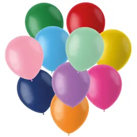 Lateksiilmapallot Sekalaiset V&auml;rit Matta 33cm