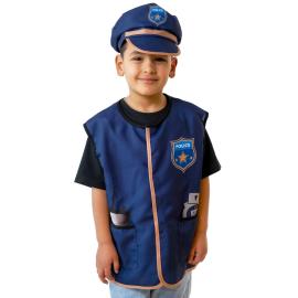 Poliisiliivi ja Lippalakki Lapsille