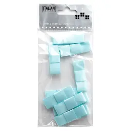 Mini Satiinirusetit Duck Egg Blue