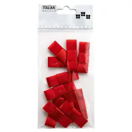 Mini Satiinirusetit Punainen