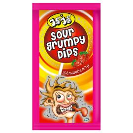 Mansikka-tikkari Happamalla Karkkipulverilla 15g