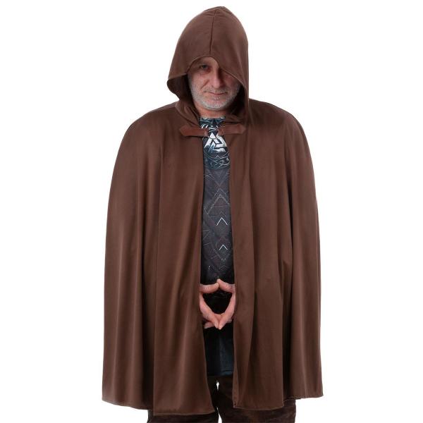 Historiallinen Viitta Hupulla Ruskea