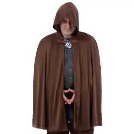 Historiallinen Viitta Hupulla Ruskea