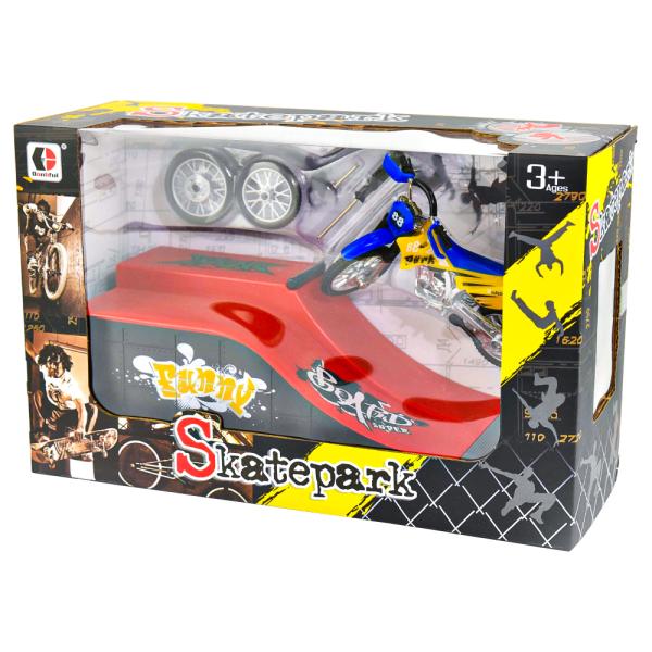 Skatepark Setti Sormimotocross Ramppi Funny