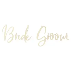 Puukyltit Bride and Groom