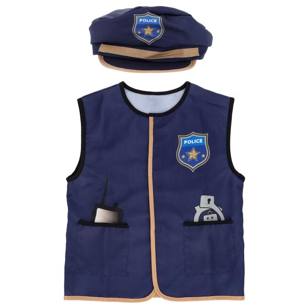 Poliisiliivi ja Lippalakki Lapsille