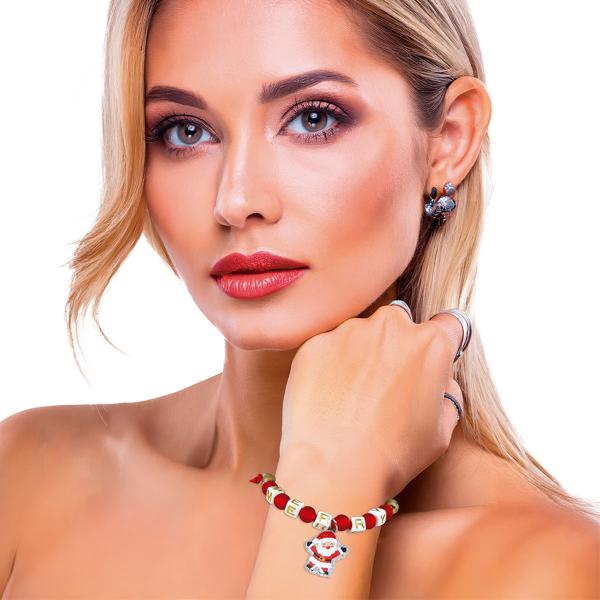 Joulurannekoru Joulupukilla