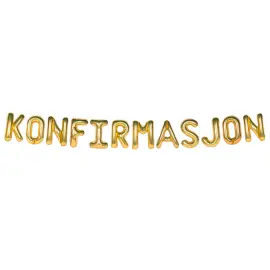 Ilmapallonauha Konfirmasjon Kulta