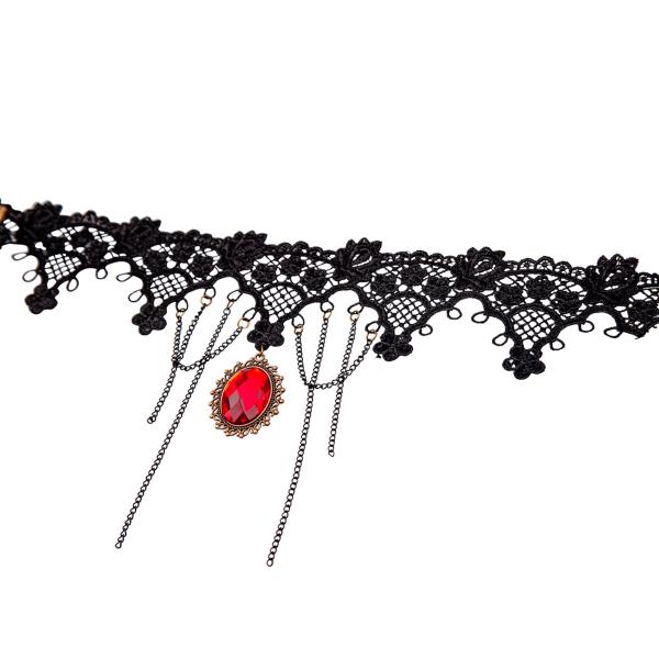 Vampyyri Mini Silinterihattu ja Kaulakoru