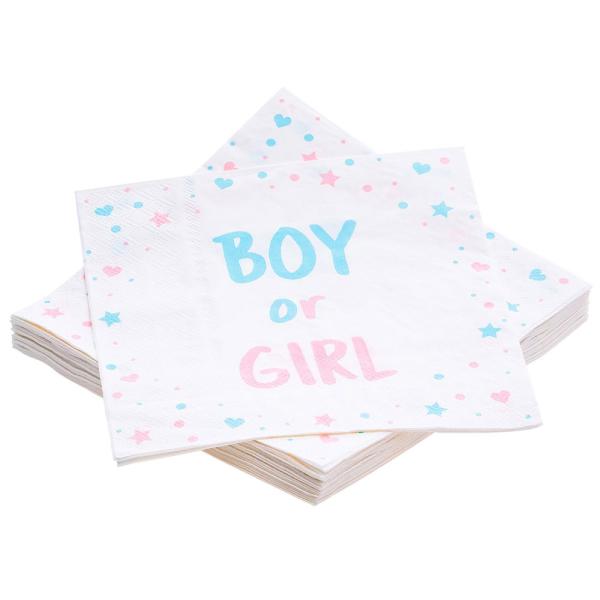 Servetit Boy or Girl 20 kpl