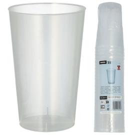 Muovilasit Uudelleenkäytettävät 30cl 25 kpl