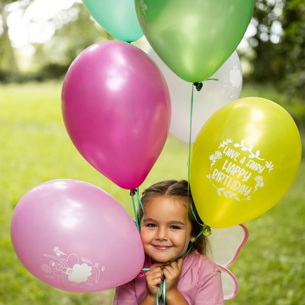 Lateksiilmapallot Fabulous Fairy 6 kpl