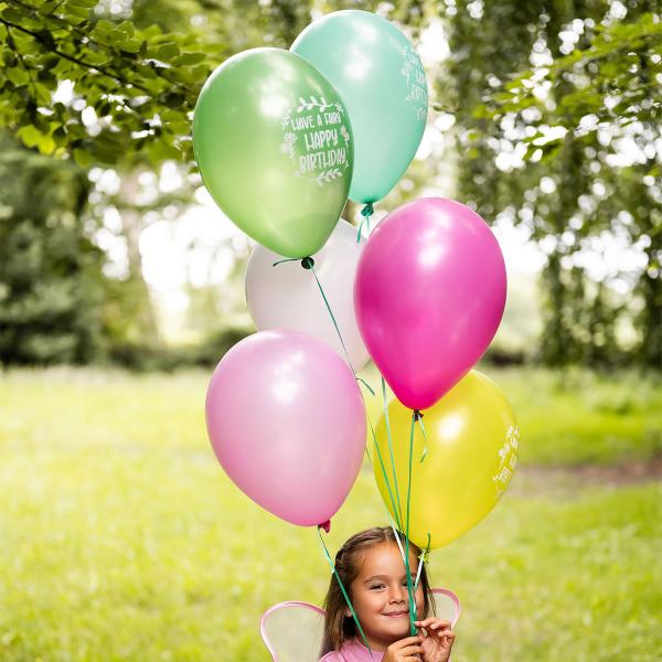 Lateksiilmapallot Fabulous Fairy 6 kpl