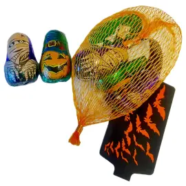 Halloween Suklaapraliinit Verkkopussissa 50g