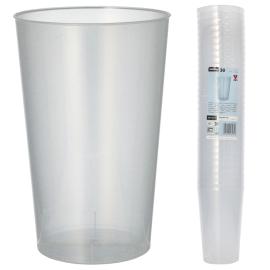Muovilasit Uudelleenkäytettävät 50cl 30 kpl