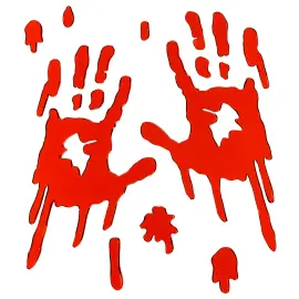 Ikkunatarrat Veriset K&auml;det