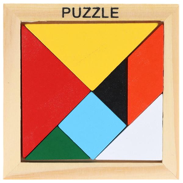 Tangram Puinen Palapeli