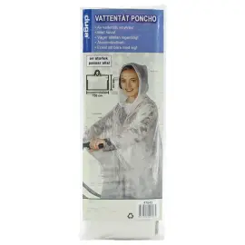 Kertakäyttöinen Sadeponcho