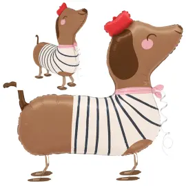 Folioilmapallo S&ouml;p&ouml; M&auml;yr&auml;koira Airwalker 70x64x21 cm