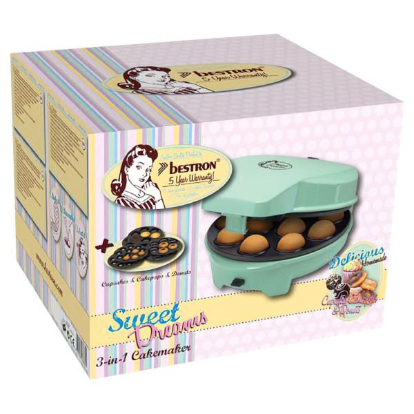 Bestron Sweet Dreams 2-In-1 Cake Maker