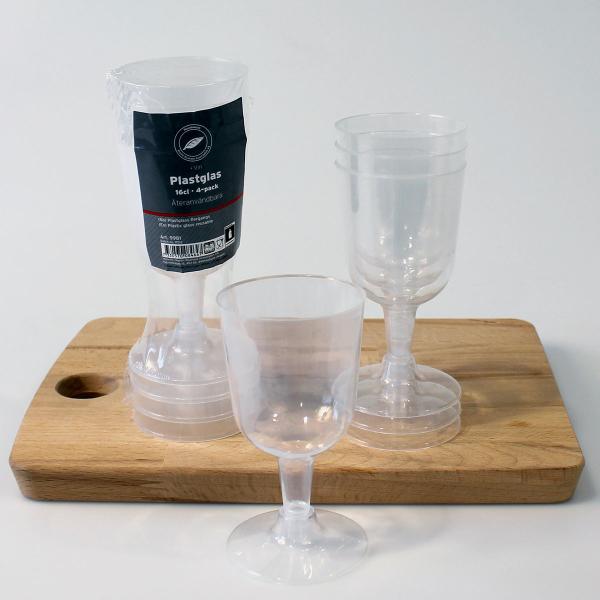 Muoviset Viinilasit 16 cl 4 kpl