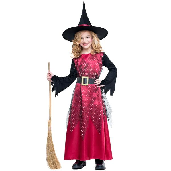 Noita Naamiaisasu Punainen/Musta Lapsille