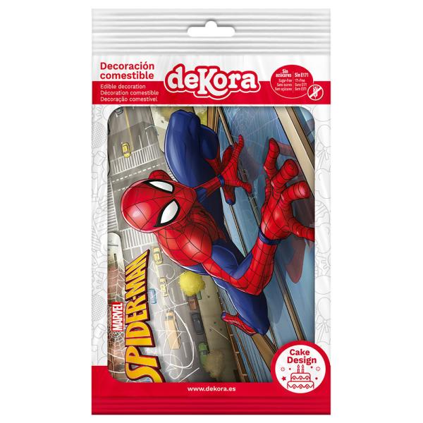 Kakkukuva Spiderman Neliskanttinen A