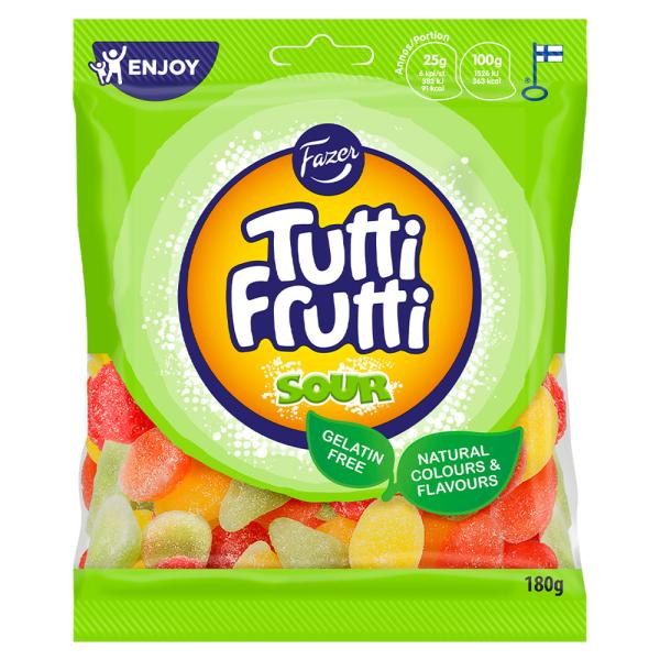 Tutti Frutti Sour Karkkipussi