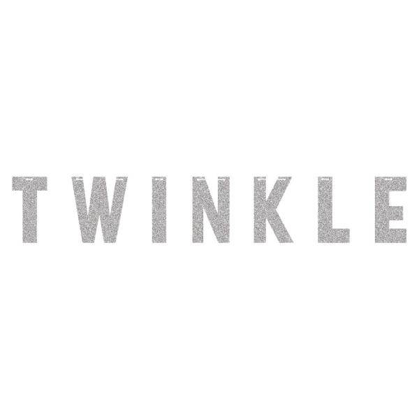 Twinkle Kirjainnauha Hopea