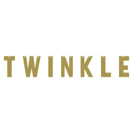 Twinkle Kirjainnauha Kulta
