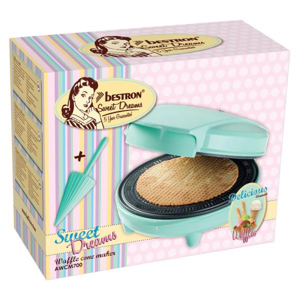 Bestron Waffle Cone Maker Tuuttivohvelirauta
