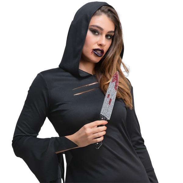 Verinen Keittiöveitsi Timanteilla