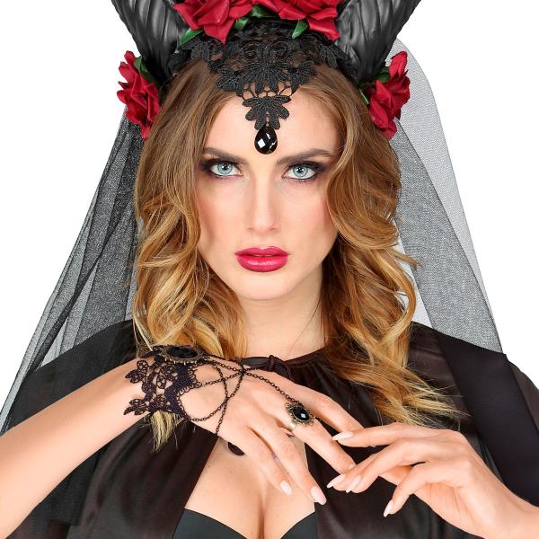 Pitsirannekoru Sormuksella Musta