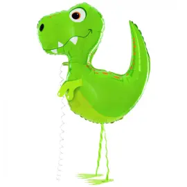 Dinosaurus Folioilmapallo Kanssa Jaloilla