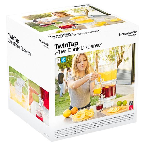 TwinTap Kaksikerroksinen Juoma-annostelija