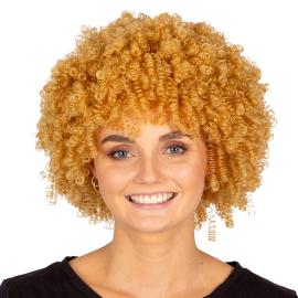 Lyhyt Afroperuukki Blondi