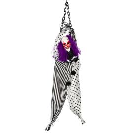 Animoitu Tärisevä Klovni Ketjuissa 100 cm