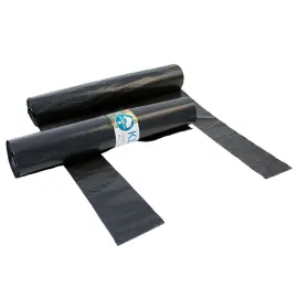 Solmupussi Musta 125-litraa 10 kpl