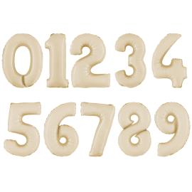 Numeroilmapallo Satiini Kerma 31 cm