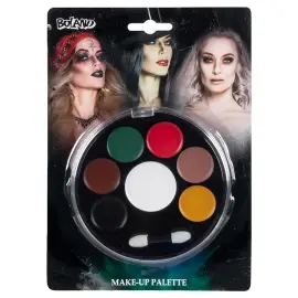 Halloween Meikkipaletti Kasvomaalit