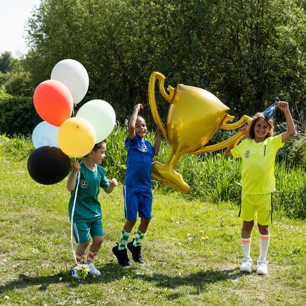 Lateksiilmapallot Jalkapallojuhlat 6 kpl