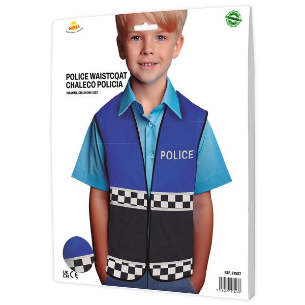 Poliisi Liivi Sininen/Musta Lapsille