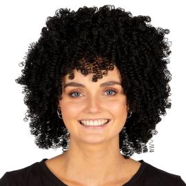 Lyhyt Afroperuukki Musta