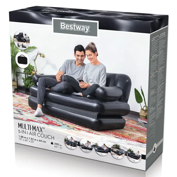 Puhallettava Sohva 5-in-1 Multi-Max