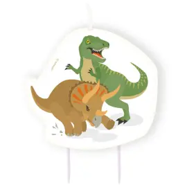 Dinosaurukset Kakkukynttilät
