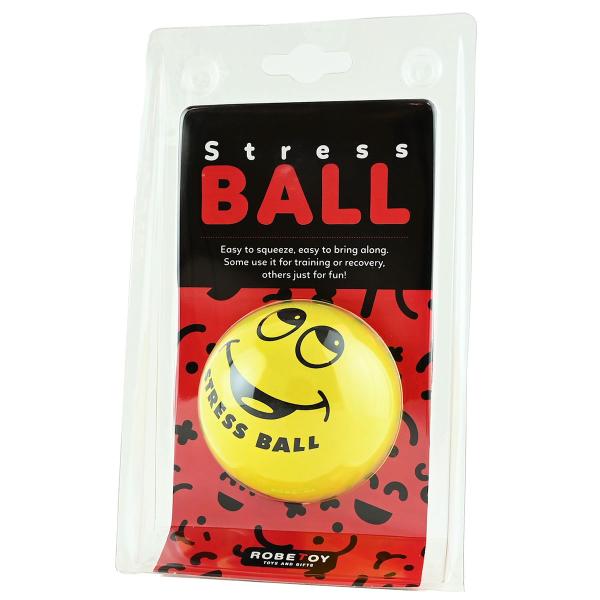 Stressipallo Hymiö Keltainen